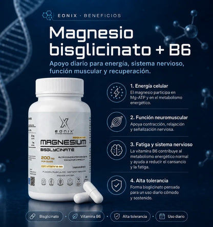 EONIX® Magnesio Bisglicinato + B6